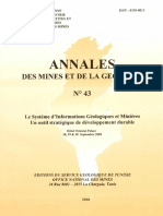 Annales Des Mines Et de La Geologie