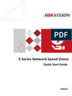 UD06510B - Baseline - Quick Start Guide of E Series Network Speed Dome - V5.5.0 - 20170815（快速指南）