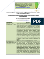 Analisis Konseptual, Praktikal, Konstruksi Pengetahuan Dan Rekonstruksi Lembar Kerja Praktikum Enzim Katalase