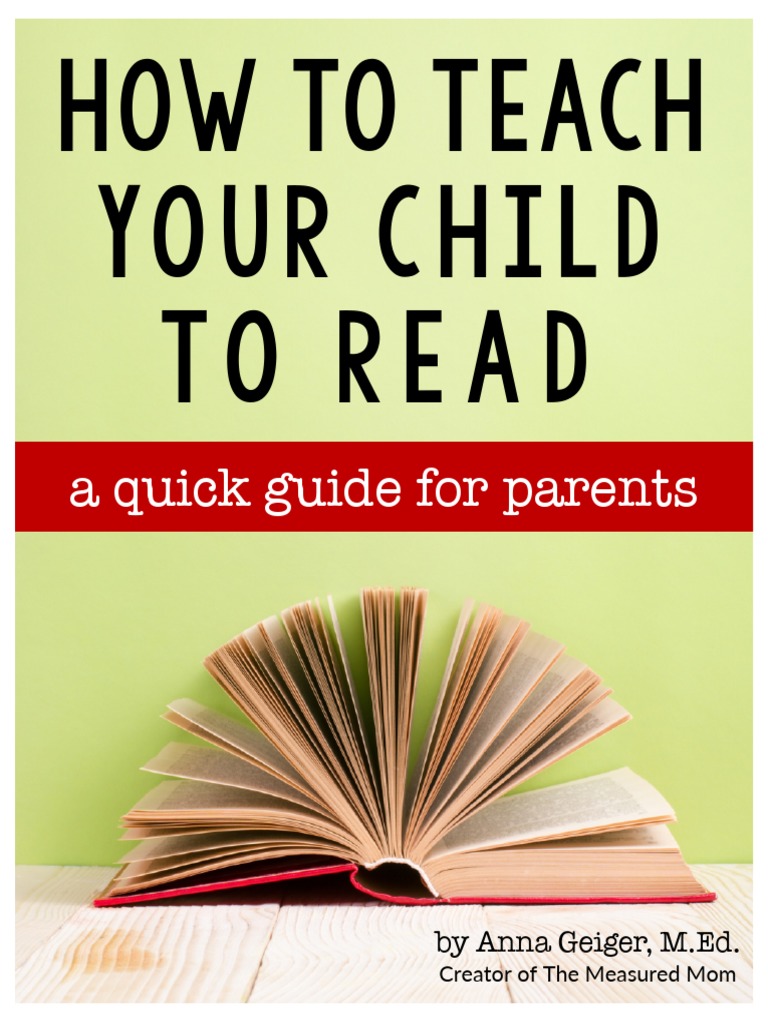 How To Teach Your Child To Read | PDF | Phonics | Reading Comprehension