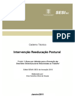 Reeducação postural para prevenção de DORT