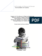 Tese_Cláudia Alfaiate_2009 - Estudos de validade com a BANC na PHDA
