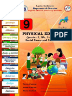 Physical Education: Quarter 2, Wk. 6 - Module 2