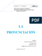 La Pronunciacion