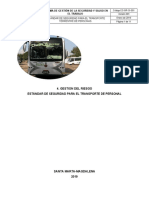 ES-GR-SI-001 ESTANDAR DE SEGURIDAD TRANSPORTE DE PERSONAL 2019