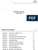 MS SQL Server - SQL