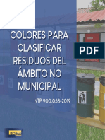 Código de Colores en El Ámbito No Municipal