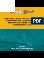 KOMPETISI E-POSTER DAN PRESENTASI ORAL MUSYAWARAH KERJA NASIONAL VIRTUAL PERHIMPUNAN DOKTER SPESIALIS SARAF INDONESIA 2021