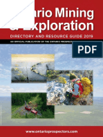 2019 Ontario Mining Exploration Directory R