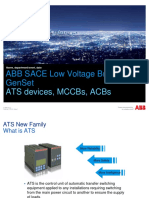 Abb Sace Low Voltage Breakers For Genset: Ats Devices, MCCBS, Acbs