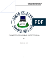 Pci Unidad Educativa Ssxxi