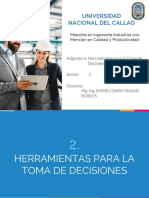 Sesión 2 - Herramientas para La Toma de Decisiones