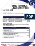 Time Switches, Room Thermostats, Light Control, Plug-In Time Switches & Hour Meters