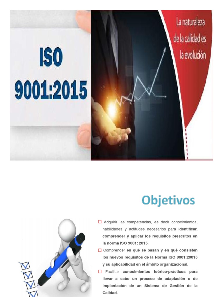 Norma ISO 9001 y Su Contenido 1 | PDF | Gestión de la calidad | Calidad ...