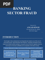 Research Paper PPT - Banking Sector Fraud