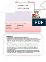 Materi Ajar Eksposisi 2 Nurul Hidayah