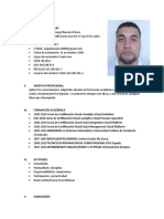 CV Miguel navarro