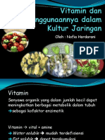 2 Vitamin Dan Penggunaannya Dalam Kultur Jaringan