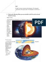 Earth Science - Plate Tectonics