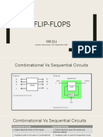 Combinational vs Sequential Circuits Flip-Flops