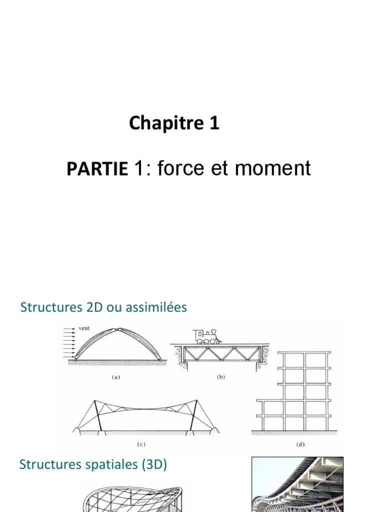 Calcul de structures : forces et équilibres | PDF | Ingénierie ...