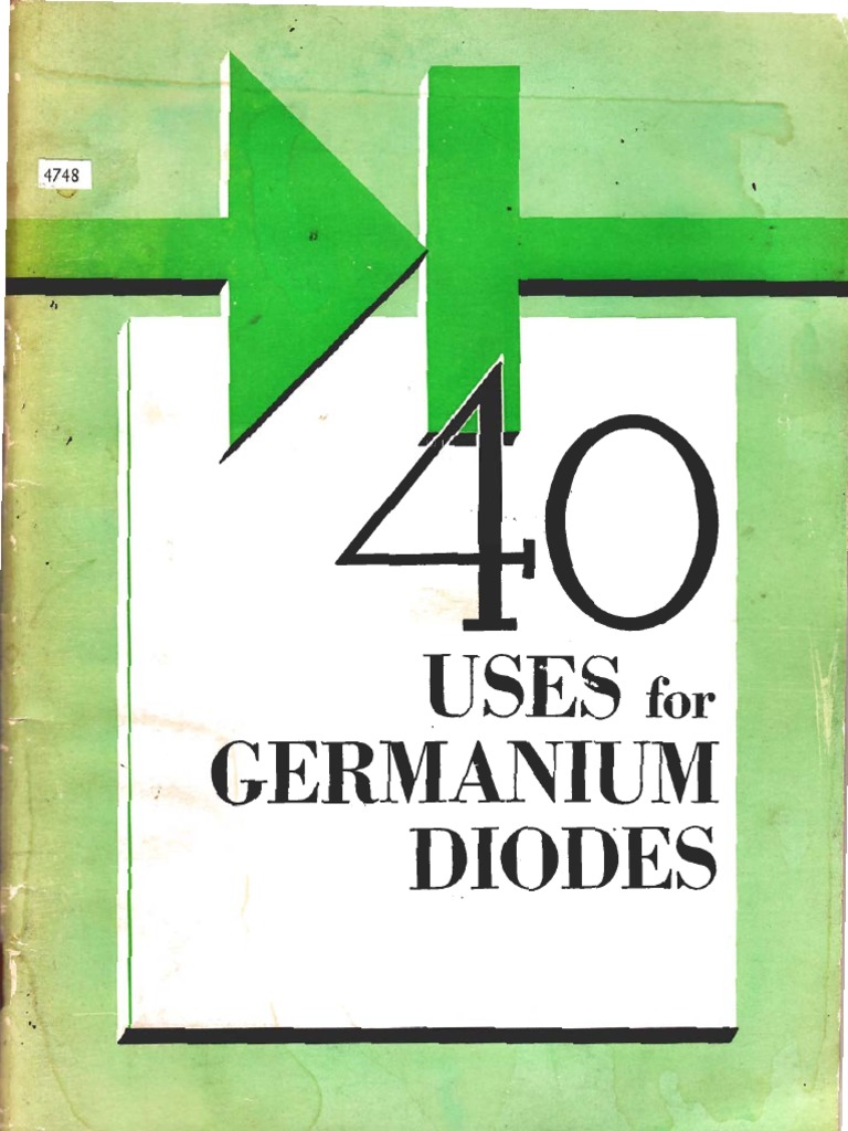 40 Uses For Germanium Diodes PDF