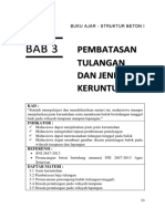 Bab 3 Pembatasan Tulangan Dan Jenis Keruntuhan