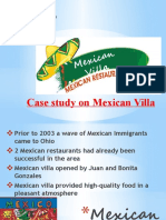 Mexi Can Villa: Case Study On Mexican Villa