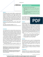 Acute Respiratory Distress Syndrome: Learning Objectives