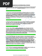 Preguntas Internacional Privado