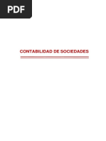 Contabilidad de Sociedades - Empresas