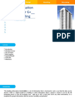 Building Information Modelling For G+ - Story Building: BIM Flow Design