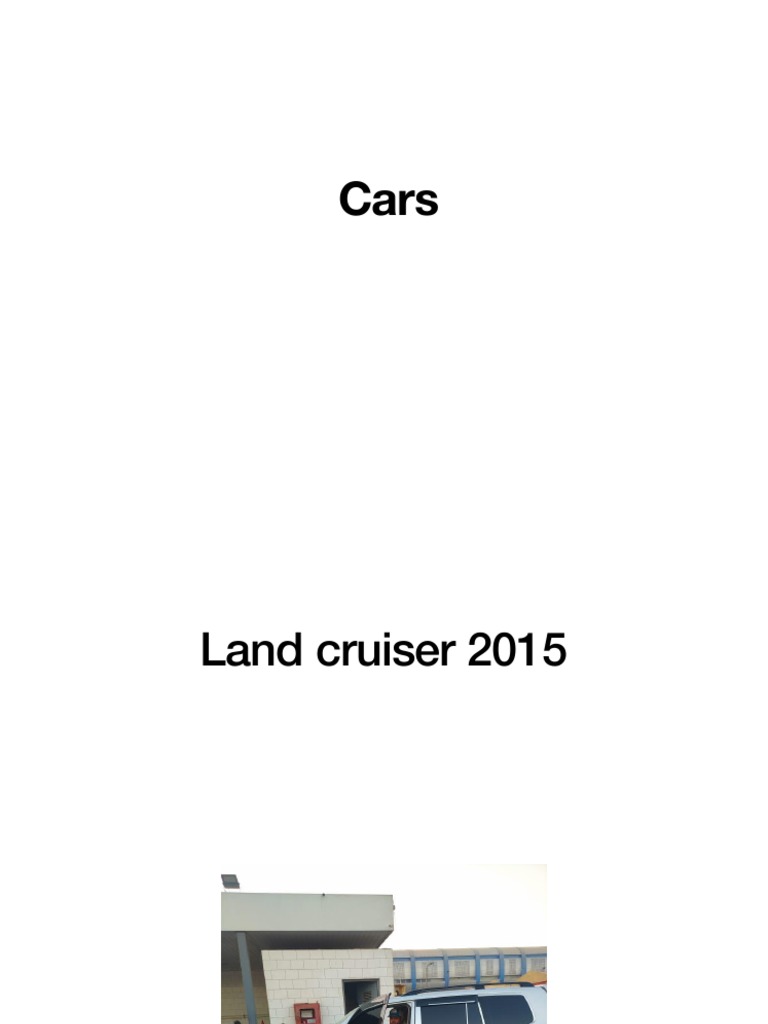 Cars v1 | PDF