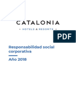 Responsabilidad Social Coprprativa Cataloniahotelsresorts