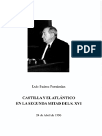 1999, Castilla y el Atlántico en la segunda mitad del s. XVI, Luis Suárez Fdez