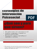 intervención psicosocial