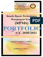Results Based-Performance Management System: (RPMS)