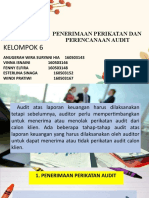 Penerimaan Perikatan Dan Perencanaan Audit 