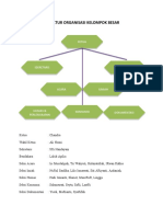 Struktur Organisasi Kelompok-1