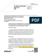 Convención Sobre Los Derechos de Las Personas Con Discapacidad