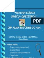 HC en Obstetricia y Ginecología