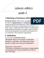 Business Ethics Guide to Principles, Scope & Importance