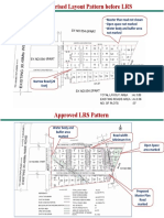 Unapproved Layout Pattern Issues