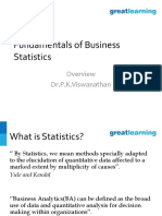 Fundamentals of Business Statistics: Dr.P.K.Viswanathan