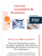 Financial Management & Planning