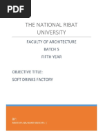 The National Ribat University: Faculty of Architecture Batch 5 Fifth Year