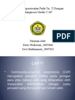 CAP Meningkatkan Bersihan Jalan Nafas dan Pertukaran Gas