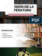 Revisión literatura investigación