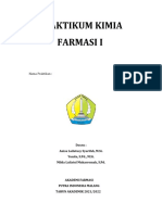 Kimia Farmasi I