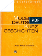 Dujic-Baur-Luburic - Moderne Deutsche Kurz Geschichten